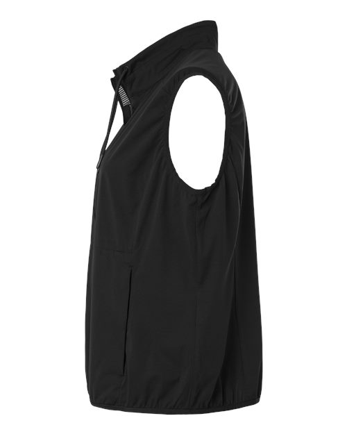 Women's Network Lightweight Quarter-Zip Vest – Detail