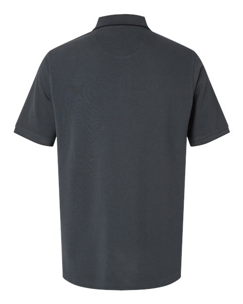 Men's Valiant Cotton Snag Protect Tipped Polo – Back