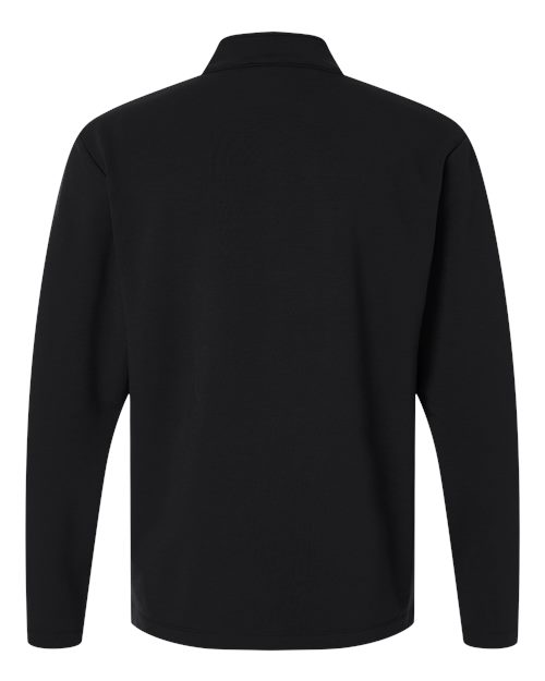 Men's Stretch Quarter-Zip Fleece Pullover – Back