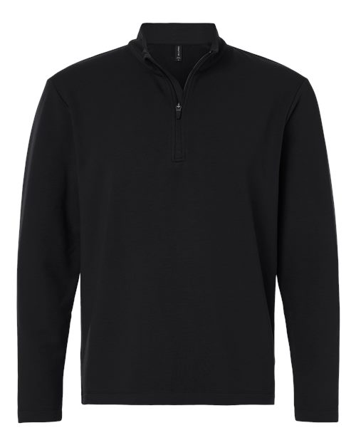 Men's Stretch Quarter-Zip Fleece Pullover – Front