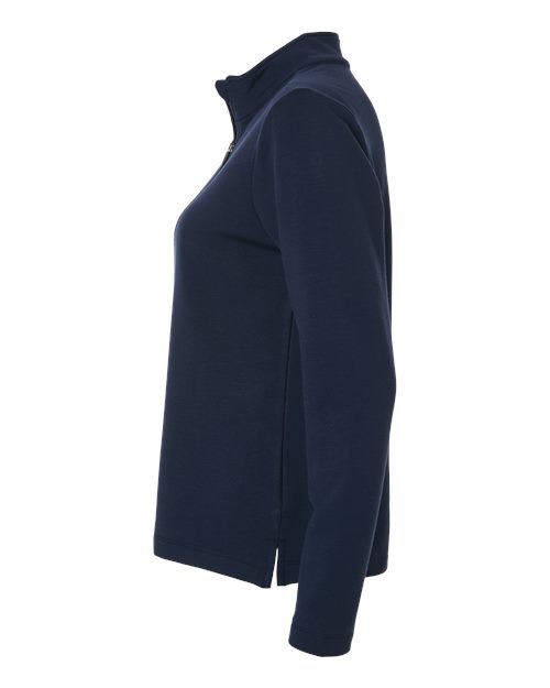 Women's Stretch Quarter-Zip Fleece Pullover – Detail