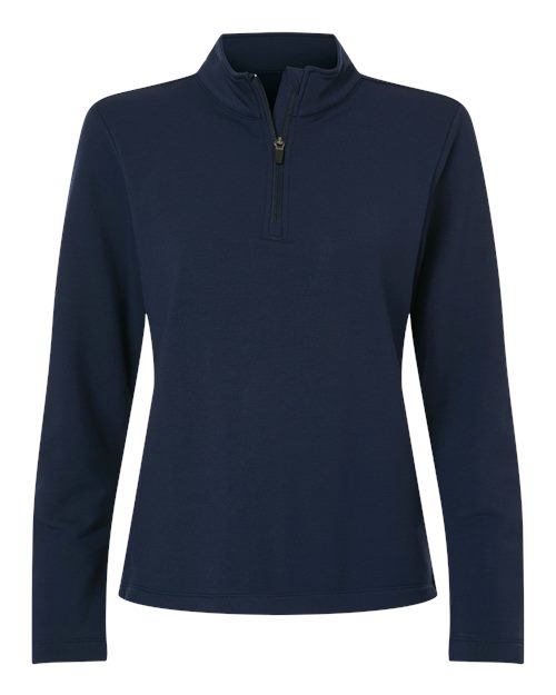 Women's Stretch Quarter-Zip Fleece Pullover – Front