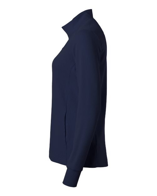 Women's Performance Textured Full-Zip Jacket – Detail