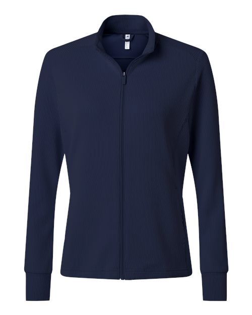 Women's Performance Textured Full-Zip Jacket – Front