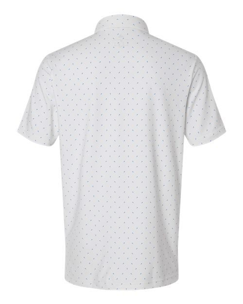 Men's Ultimate365 Micro Print Polo – Back