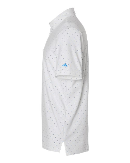 Men's Ultimate365 Micro Print Polo – Detail