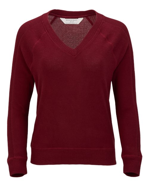 Women's Cuddle V-Neck Pullover – Front