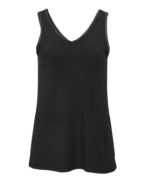 Women's Bamboo V-Neck Tank Top – Front