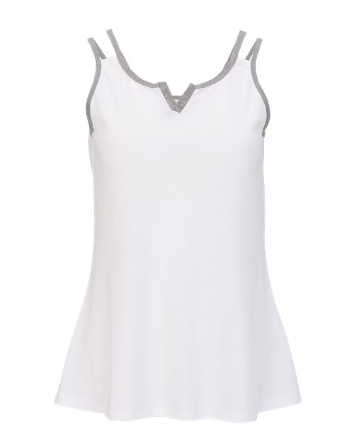 Women's Split Shoulder Tank Top – Front