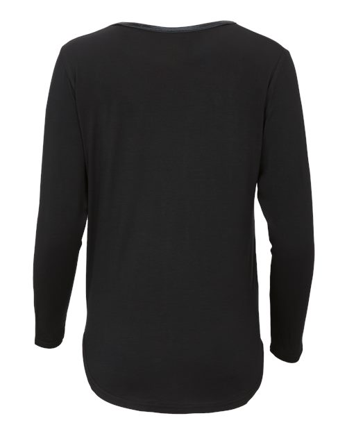 Women's Bamboo Long Sleeve T-Shirt – Back