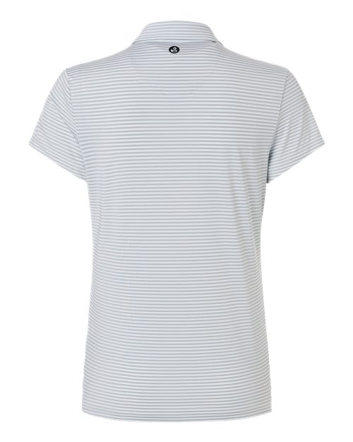 Women's Kayla Striped Polo – Back