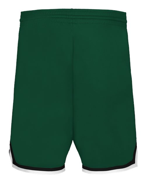Youth Retro Basketball Shorts – Back
