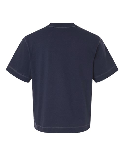 Unisex Heavyweight Cotton Boxy Tee – Back
