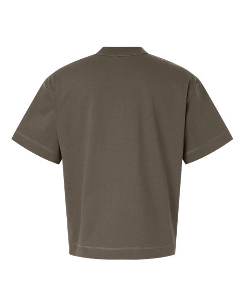 Unisex Heavyweight Cotton Boxy Tee – Back