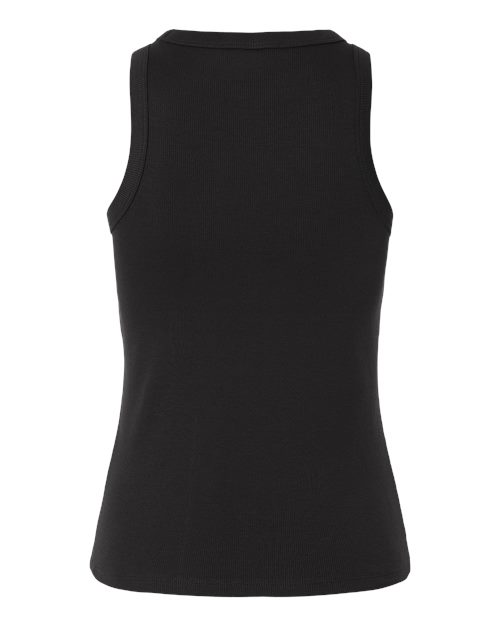 Women's Baby Rib Fitted Tank – Back