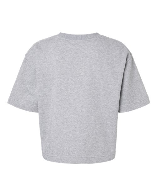 Women's French Terry Mid-Length Boxy Top – Back