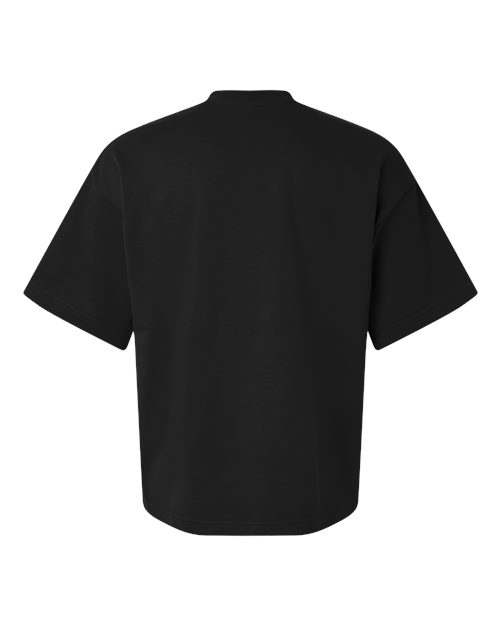 Unisex French Terry Oversized Boxy Top – Back
