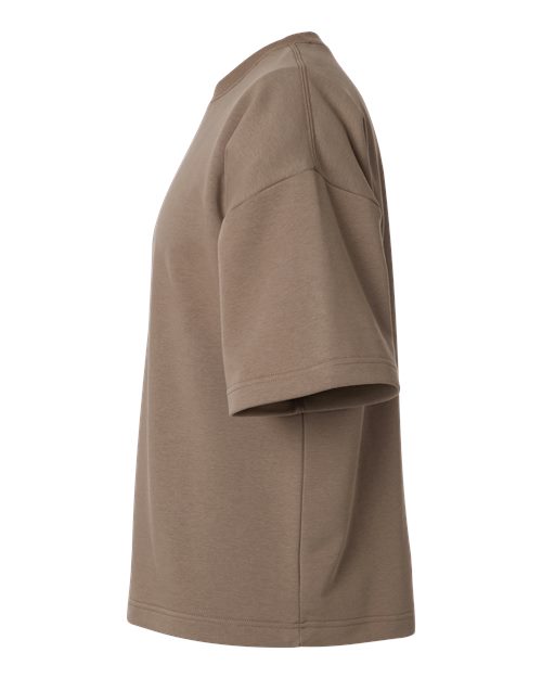 Unisex French Terry Oversized Boxy Top – Detail