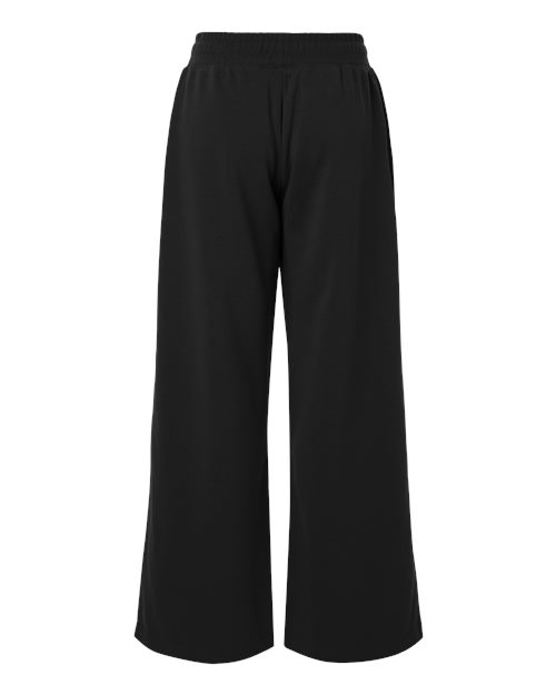 Women's French Terry Wide Leg Pants – Back