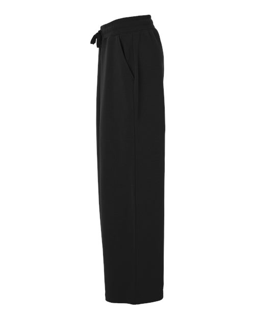 Women's French Terry Wide Leg Pants – Detail