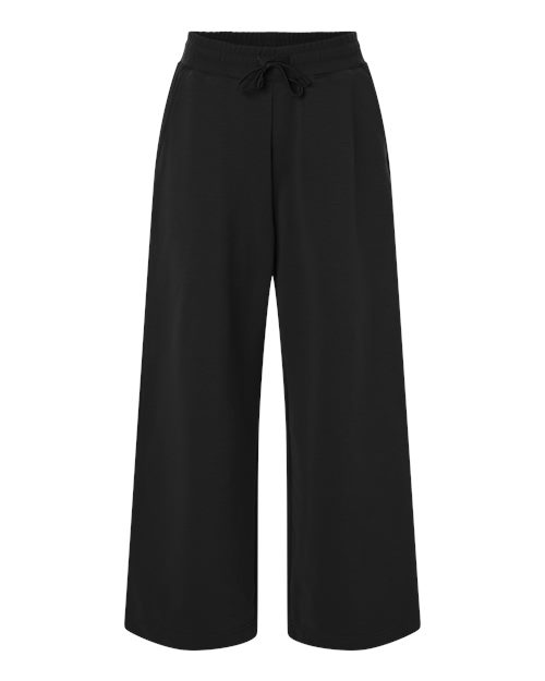 Women's French Terry Wide Leg Pants – Front