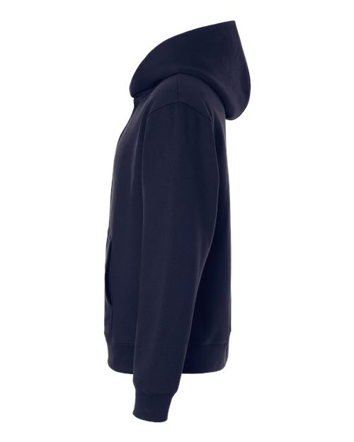 Unisex 10 oz Full-Zip Hoodie Sweatshirt – Detail