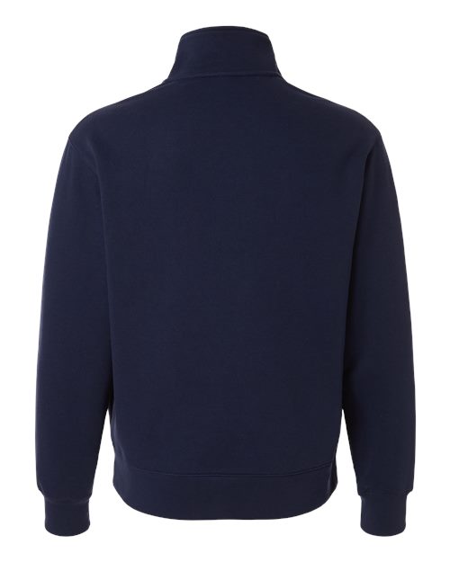 Unisex 10 oz Quarter-Zip Pullover Sweatshirt – Back