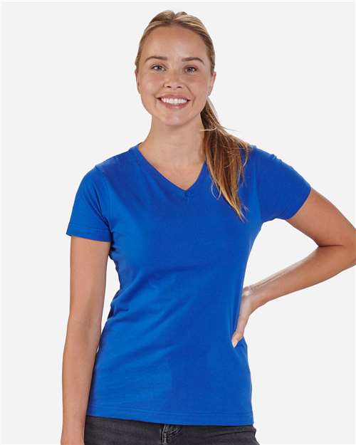 Women's V-Neck T-Shirt – Front