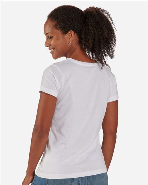 Women's V-Neck T-Shirt – Back