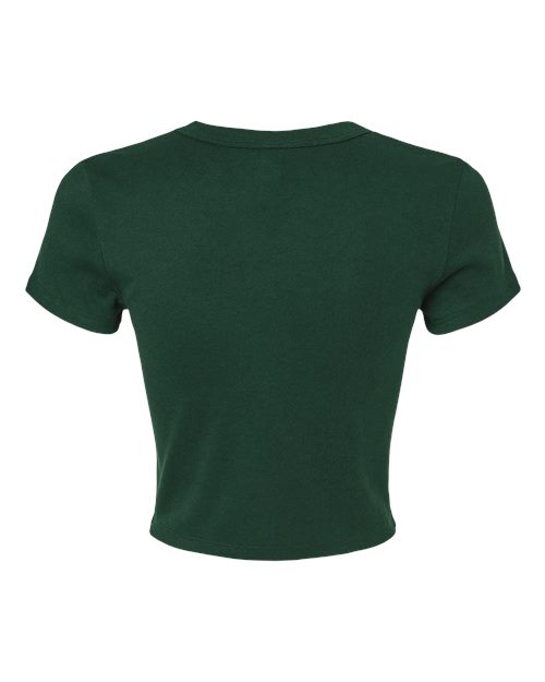 Women's Micro Rib Baby Tee – Back