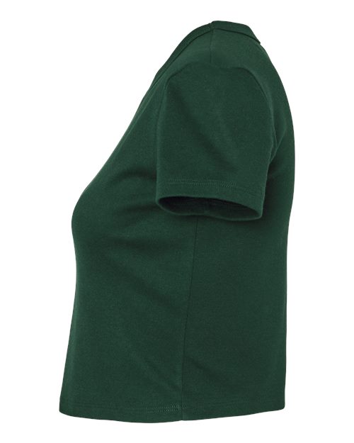Women's Micro Rib Baby Tee – Detail