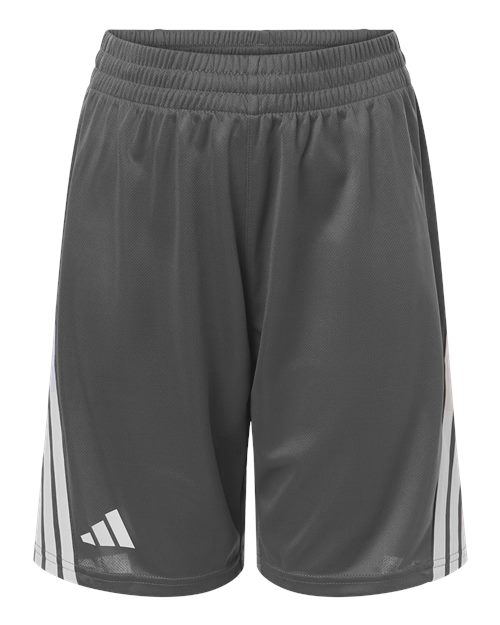 Youth 3-Stripes 7" Shorts – Front