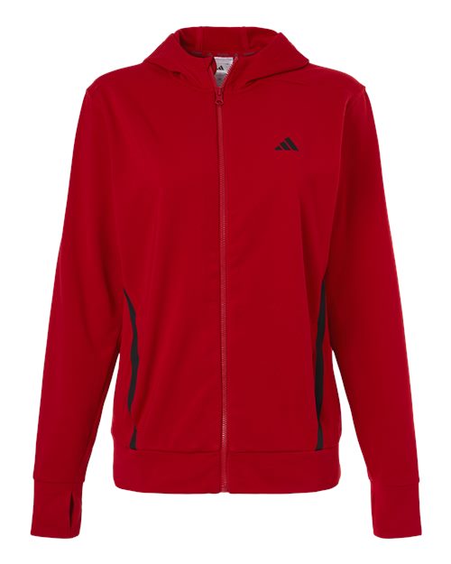 Women's Game & Go Fleece Full-Zip Hooded Sweatshirt – Front