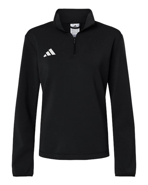 Women's 3-Stripes Quarter-Zip Pullover – Front