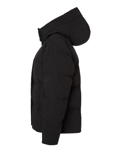 Women's Helonic Down Puffer Hooded Jacket – Detail