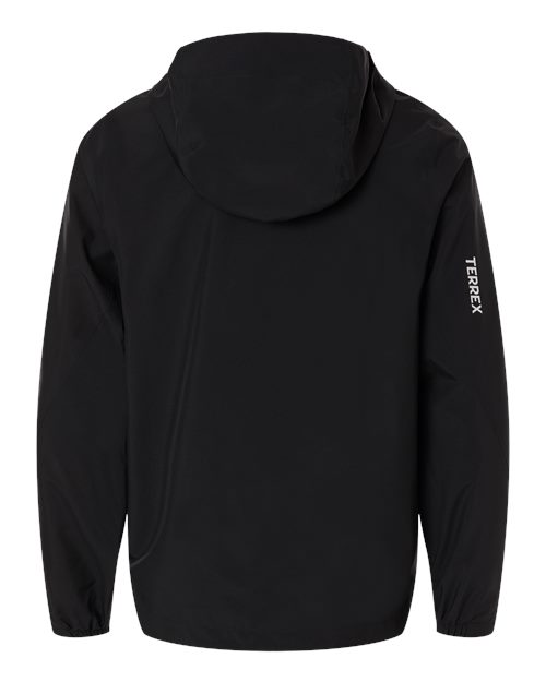 Men's TERREX MULTI 2 Layer Climaproof Rain Jacket – Back