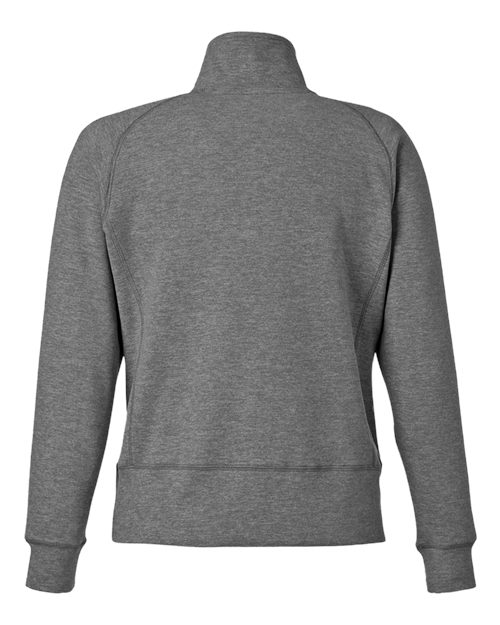 Women's Electric Fleece Quarter-Zip Sweatshirt – Back