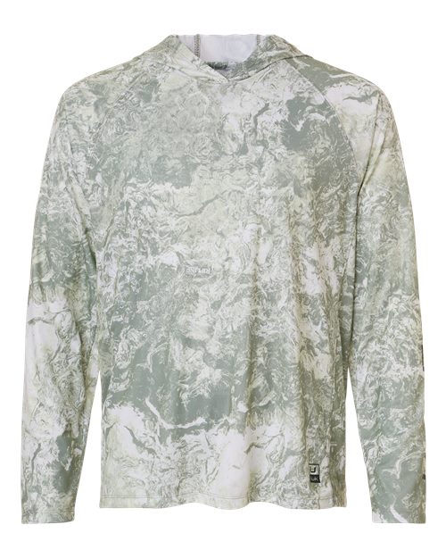 Men's Pursuit Mossy Oak Printed Hooded Long Sleeve T-Shirt