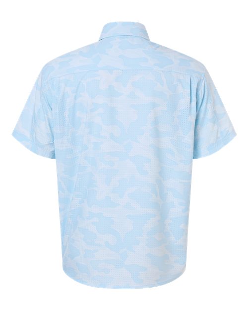 Men's Tidepoint Printed Short Sleeve Shirt – Back