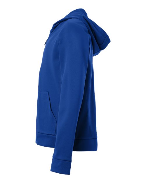 Youth Squad Tech Fleece Hooded Full-Zip – Detail