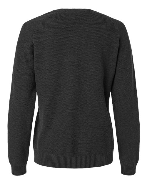 Women's Hartland Textured Full Zip Sweater – Back