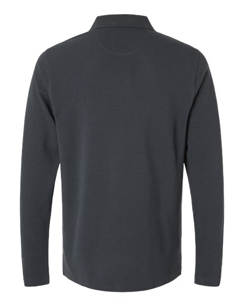 Men's Valiant Cotton Snag Protect Long-Sleeve Polo – Back