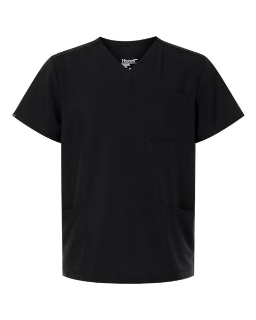 Men's V-Neck 3 Pocket Scrub Top