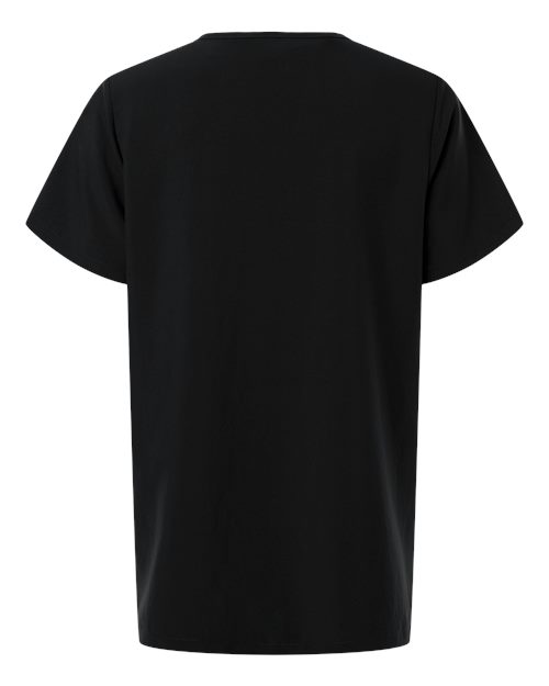 Women's V-Neck 1 Pocket Scrub Top – Back