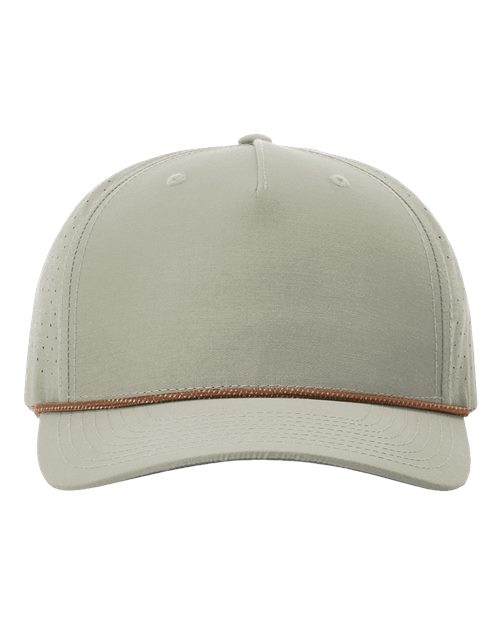 Laser Perforated Performance Rope Cap – Front