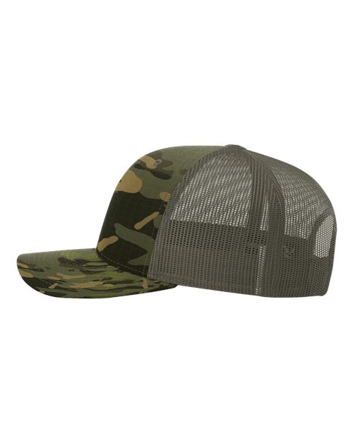 Printed Tactical Trucker Cap – Detail