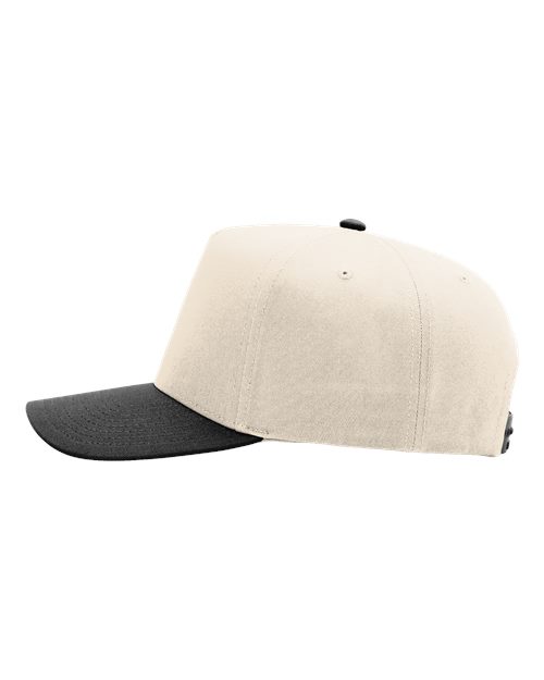 Full Fabric Five-Panel Champ Cap – Detail