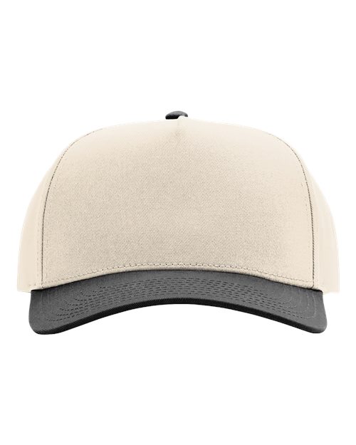 Full Fabric Five-Panel Champ Cap – Front