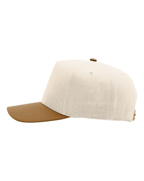 Full Fabric Five-Panel Champ Cap – Detail