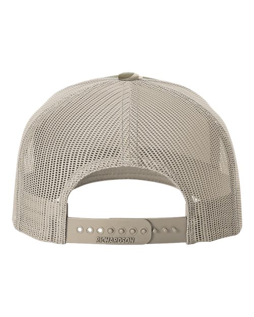 Printed Five-Panel Trucker Cap – Back